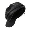 Autumn Winter Hats for Women Solid Plain Octagonal Newsboy Cap Men Ladies Casual PU Leather Hat Winter Beret Painter Cap