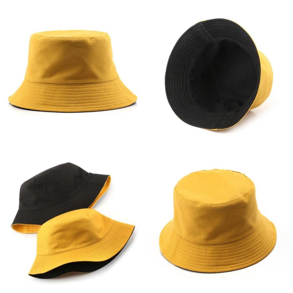 Double-sided Fisherman Hat Cool Summer Sun Protection Hat For Men And Women