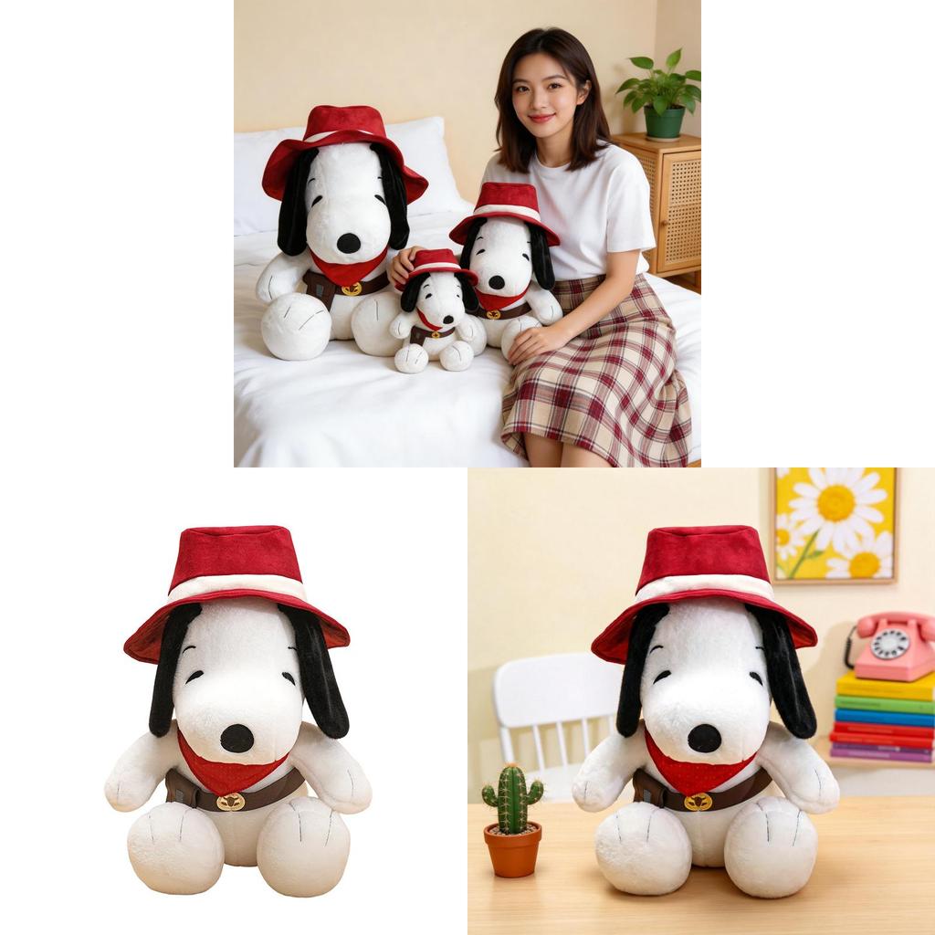 Peanuts Snoopy Plüschtier Cartoon Schlafkissen Für Mädchen Geschenk Bettdekoration