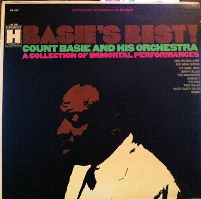 LP Record COUNT BASIE ORCHESTRA  Basies Best A Collection Of Immor HS11247 HARMONY 1967 US Jazz Used
