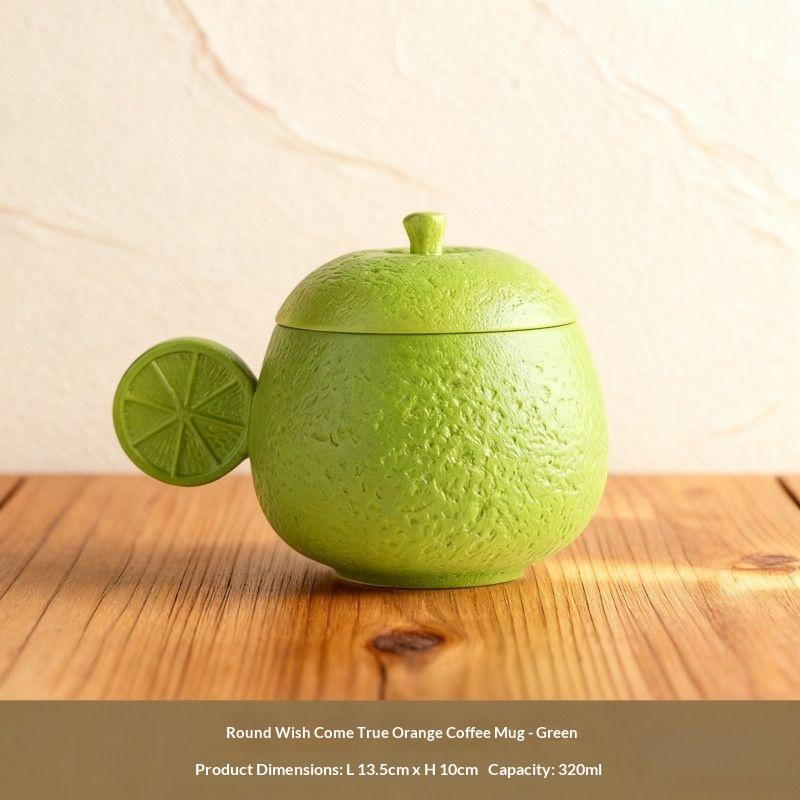 

2026 Creative Mug Ceramic Coffee Mug with Lid Cup Office Water Cup Student Dormitory Breakfast Cup Funny Gift Friend About 320ml