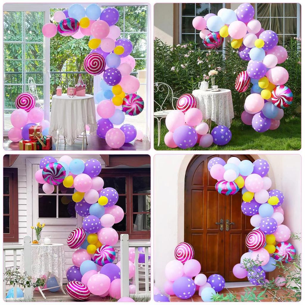 Festive Atmosphere Supplies Birthday Balloon Arch Opening Decoration Baby Gender Reveal Party Balloon Set