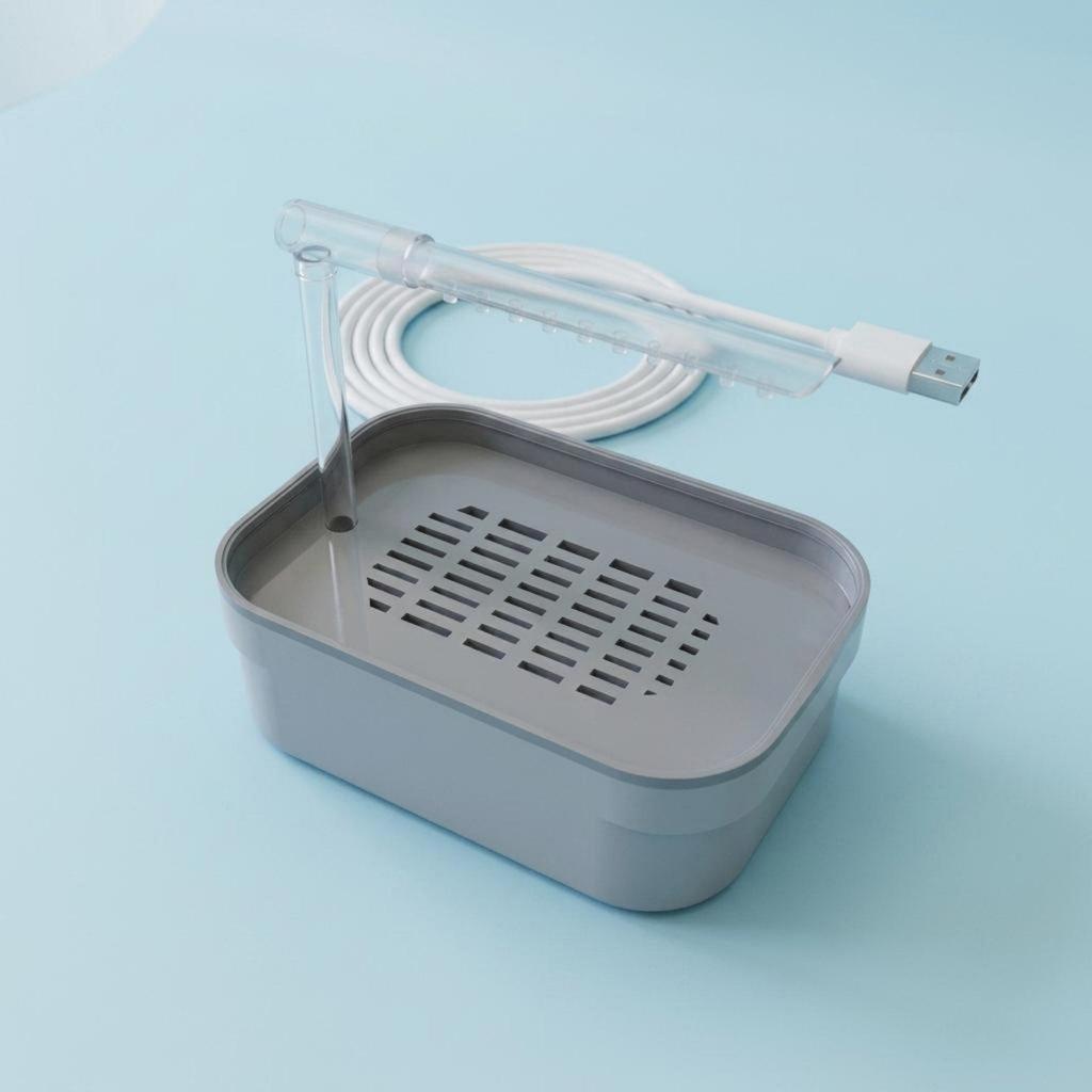 Automatische Vogel-Duschwanne Zirkulierendes Wasser Papageien-Badebecken USB-betrieben Badewanne für Papageien, Wellensittiche Vogelbad