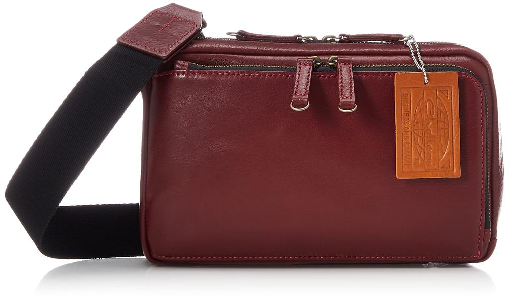 Cherica 2-Way Body Bag, FLEXIBLE Series, Bordeaux
