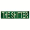 Retro Humoristisch The Shitter Metalen Blikbord Wanddecoratie Voor Kantoor Garage