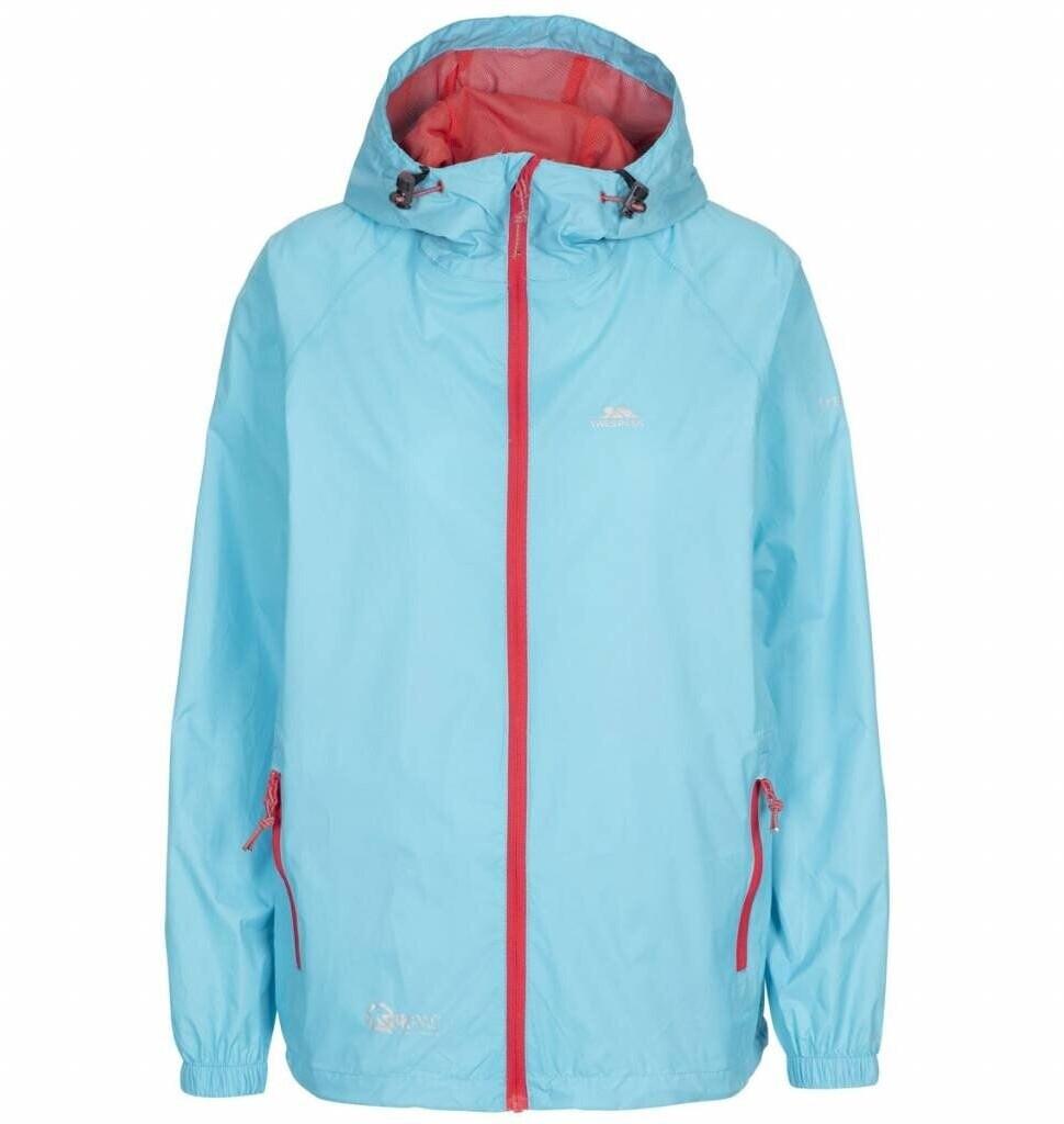 Jacket Trespass Qikpac Packaway Rain Jacket Aquatic