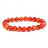 JD Natural Stone Beads Bracelet Amethyst Tiger Eye Crystal Quartz Agate Gem Beads Bangles Women Men Reiki Healling Jewelry Gift