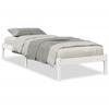 VidaXL Extra Long Bed Frames Without Mattress 80x220 Cm Solid Pine Wood, Bed, Bedroom Furniture, Wooden Bed, Single Bed, 852415