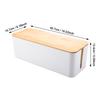 Cable Storage Box Power Board Wire Organizer Socket Strip Wire Case Computer Socket Organizer Home Cord Safety Storage Box