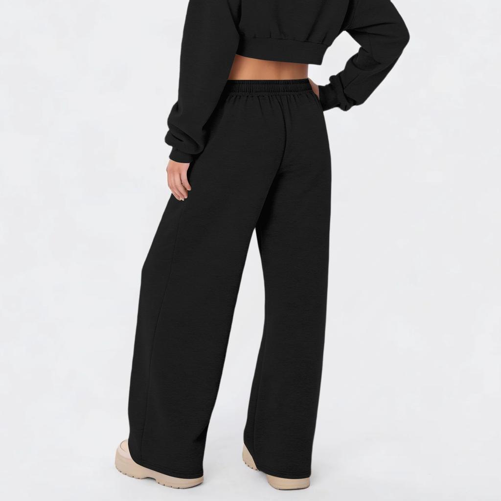 Sweatpants Women Wide Leg Sweatpants Women Lounge Pants Women Womens Sweatpants Loose Fit Drawstring Waist Casual Pants for Daily Wear