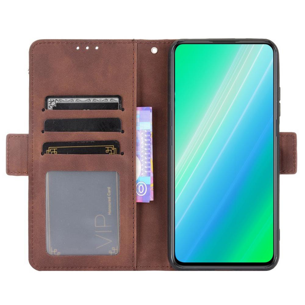 Realme 10 4G Flip Case, Card Slot, Brown