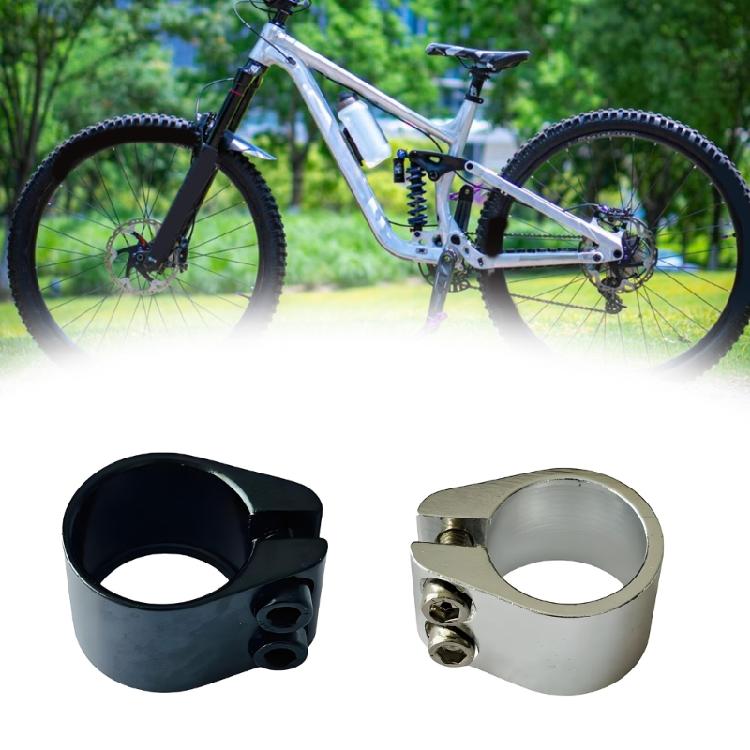 Aluminum Alloy Bicycles Seatpost Clamp 31.8/30.5Mm Seat Tube Tightener Clip Bikes Seatpost Collar for Folding Bike Part
