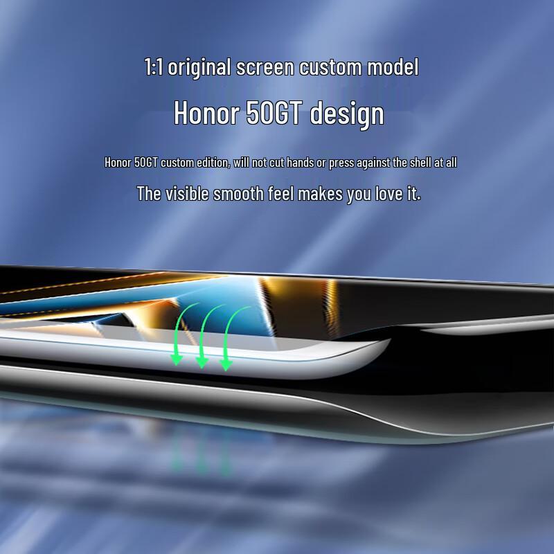 Smorss Hydrogel Displayschutzfolie für Honor X50 GT (2er-Pack)
