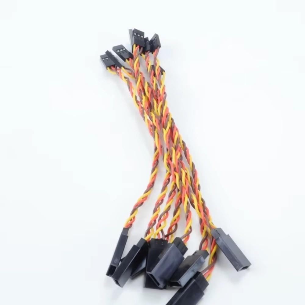 5Pcs Male to Female Servo Lead Wire Anti-loose Receiver Connection Cable  Servo Connection