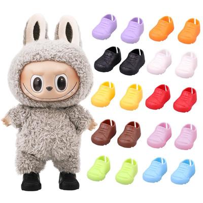 Lässige 17cm Labubu Puppenschuhe zum Anziehen