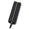 Lychee Grain Leather Pencil Case - Dirt-Resistant PU, Stylish Zipper Design, Large Capacity, High-Grade Stationery Bag