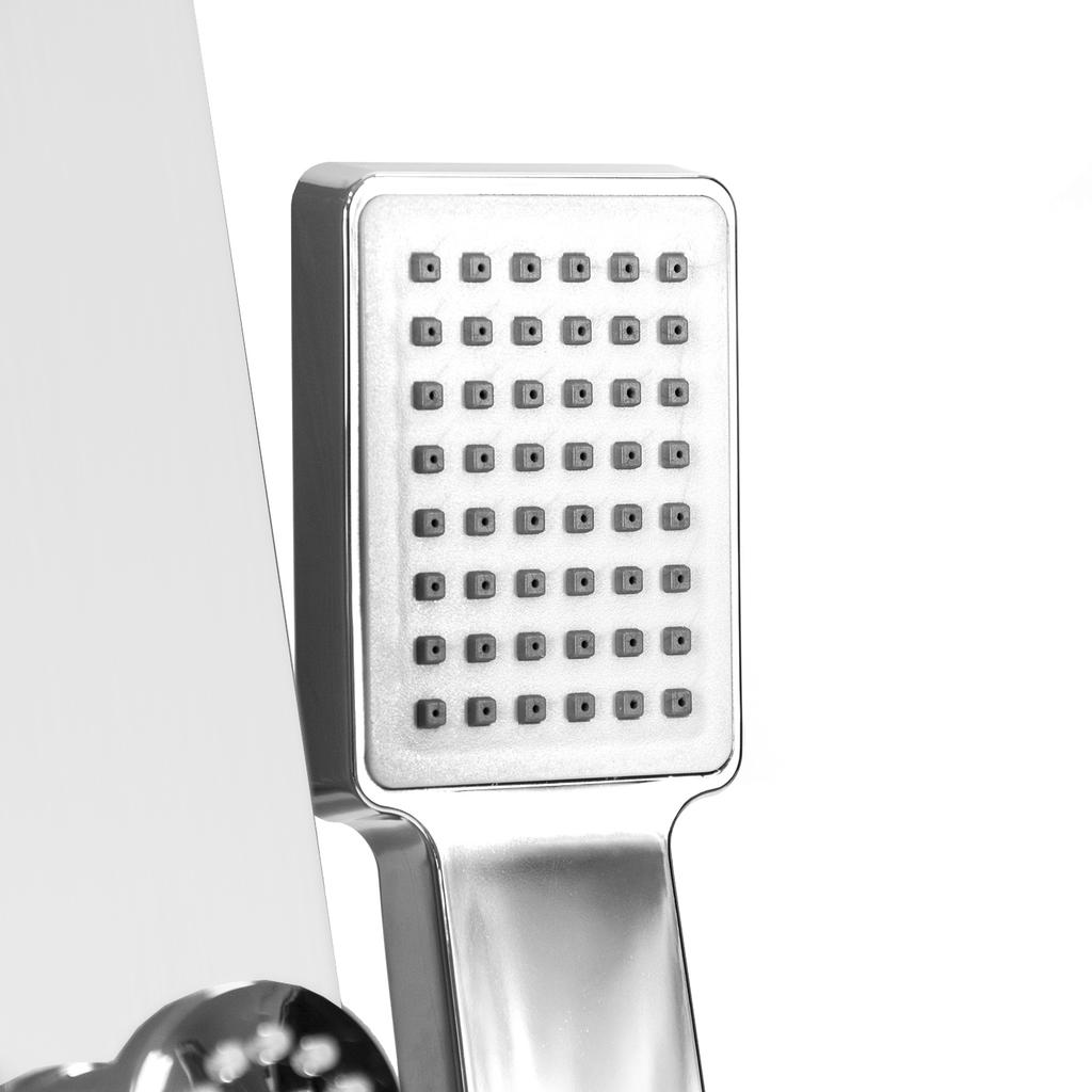 WHITE Shower Panel Faucet