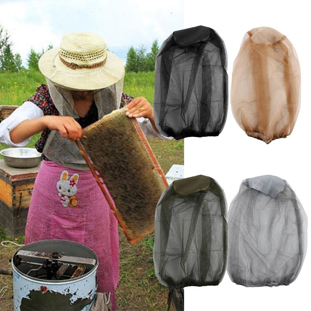 Outdoor Lightweight Mosquito Bug Camping Equipment Travel Fishing Cap Net Head Cover Mesh Hat Face Protector