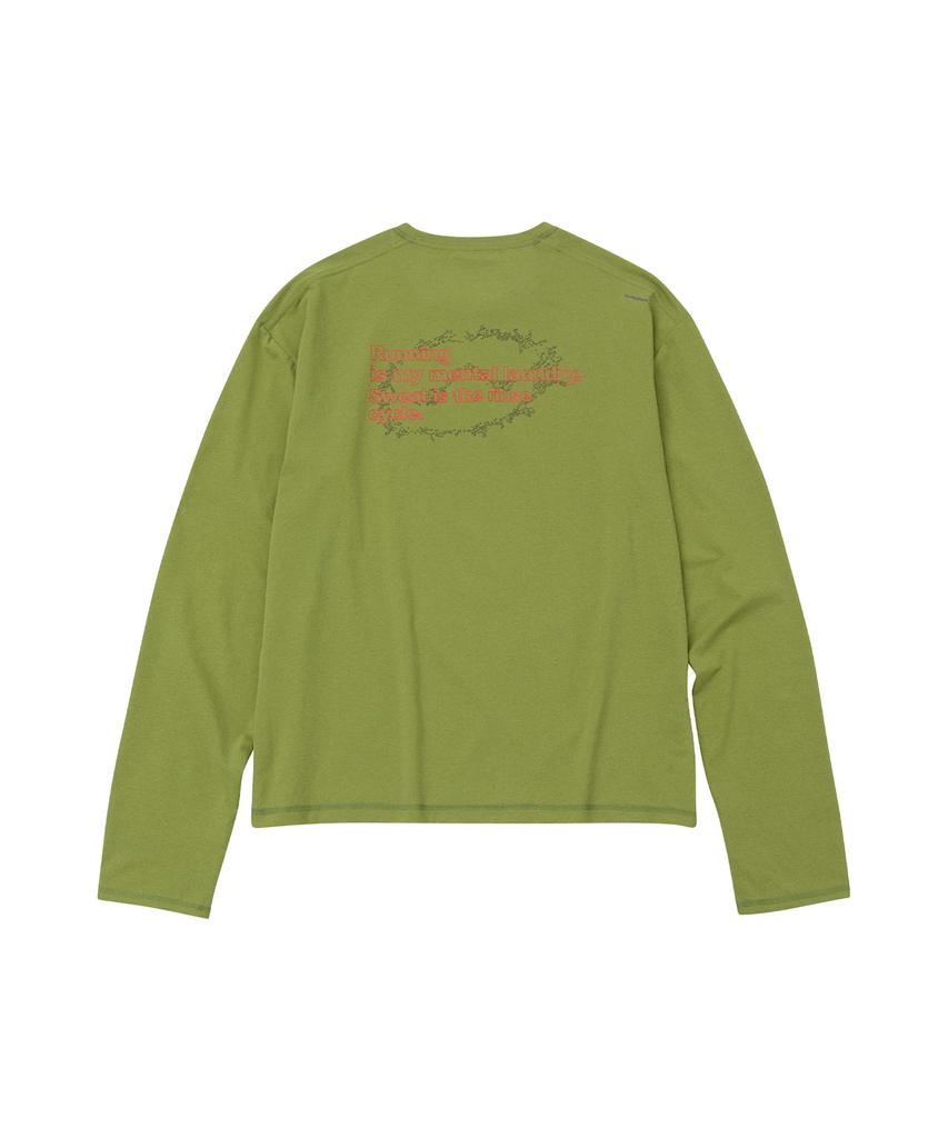 EMAIEM Swirl Longsleeve_Green