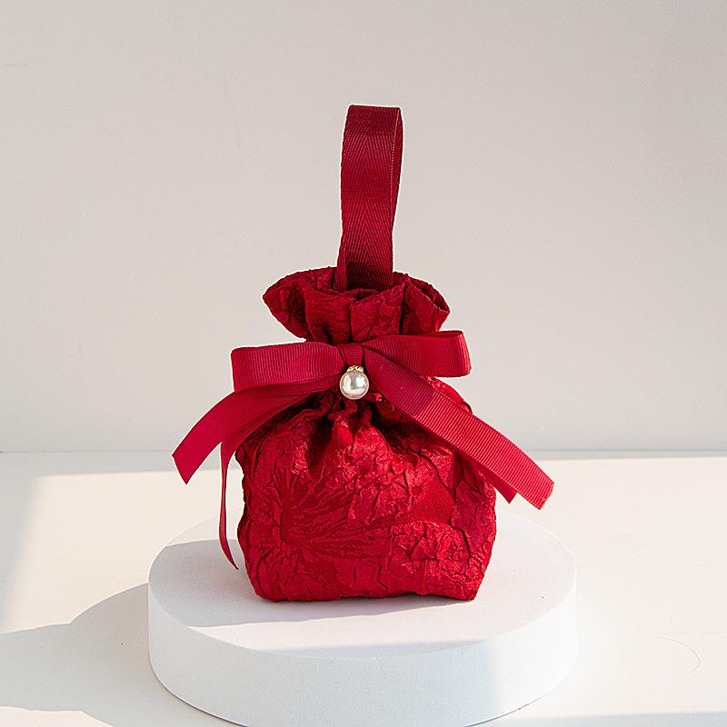 Luxury Chinese Wedding Candy Bags & Handheld Boxes - High-Value Party Favors