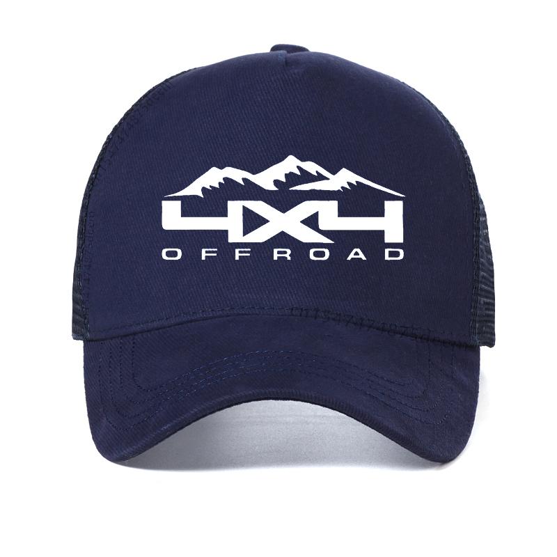 Creative outdoors 4x4 Off Road and Mountain Baseball cap Funny racing men hat summer Mesh Breathable Trucker hat gorras