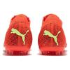 Puma Future 3.4 Round Toe Lace-Up MG (Rubber Short Studs) Artificial Turf Fabric Soccer Shoes Men Soccer Shoes Orange Yellow 107001-03