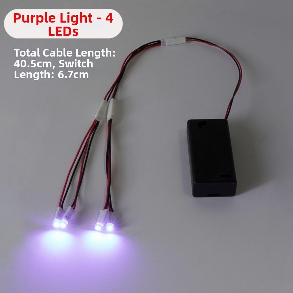 Handgefertigte DIY Kreative Modell-Leuchte 3V Ultrahelle LED-Lampenperlen Puppenhaus Kleine Glühbirne