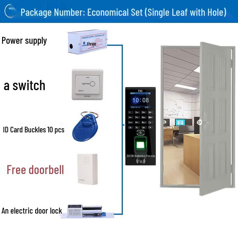 ZUCON F92 Access Control System Kit CN plug (adapter included)