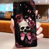 Phone Case For Motorola Edge 50 40 Pro 60 50 40 30 Ultra Neo Fusion Moto G85 G72 G53 G54 G84 G13 G32 Skull