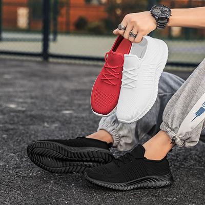 Plus Size Lightweight Fashion Men's Sneaker Summer New Running Shoes Mesh Breathable Trendy Casual Men's Shoes