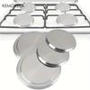 4PCS Electric Stove Burner Covers Rustproof Stainless Steel Round Oven Cover Plates Hob Stove Easy Clean Stove Burner Covers