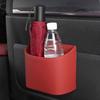Leather Car Seat Back Storage Box Versatile Organizer MultiFunctional Bag for Car Interior Storage Road Trips