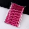 Portable Solid Rod Colored Eyelash & Eyebrow Brush for Makeup & Grafted Lashes