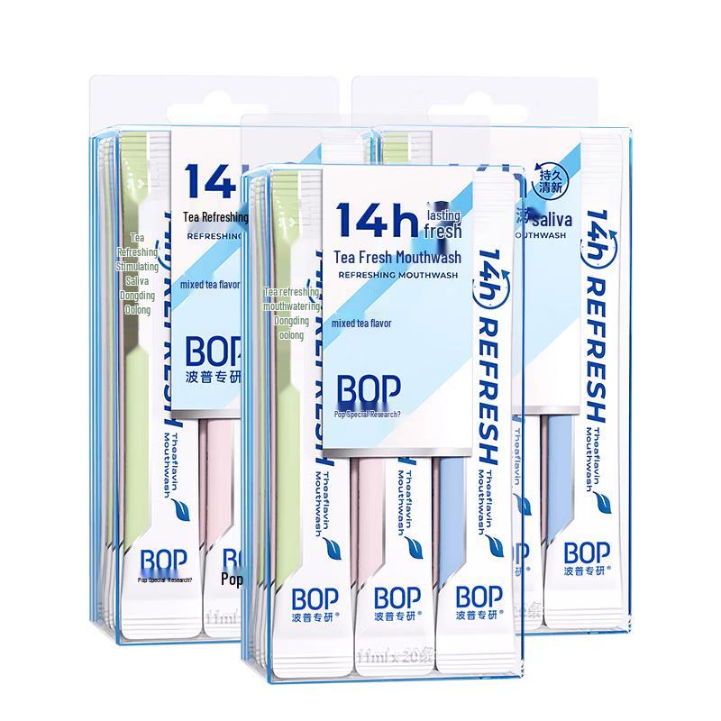 

Bop Portable Tea Flavor Mouthwash Strips