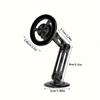 Magsafe 720 Rotate Metal Magnetic Car Phone Holder Foldable Phone Stand Air Vent Magnet Mount Gps Support For All Phone