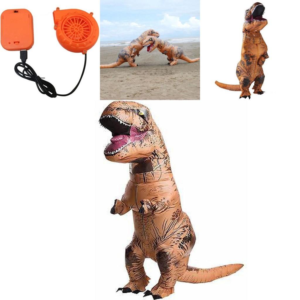 Wodoodporny Kostium Nadmuchiwanego Dinozaura T-rexa dla Dorosłych Idealny na Zabawne Wydarzenia Cosplay