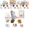 Interactive Soft Toy Dog With Walking And Sound Features For Child Engagement And Playtime