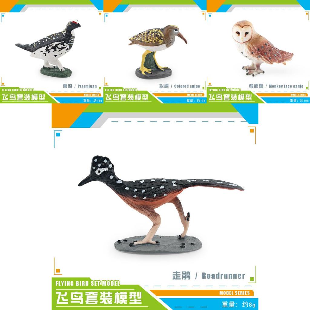 Realistic Bird Models Pvc Garden Decor Collection With Magpie Parrots And Owl Animal Figurines For Landscaping And Home Decoration