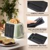 2Pack Silicone Toaster Cover,Heat Resistant Bread Machine Cover Toaster Lid Bread Maker Top Cover,Toaster Appliances Top Cover Bread Maker Dust Cover
