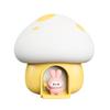 Trendy Mushroom Lamp - Cute USB Rechargeable Night Light for Kids' Bedroom, Perfect Children's Birthday Gift