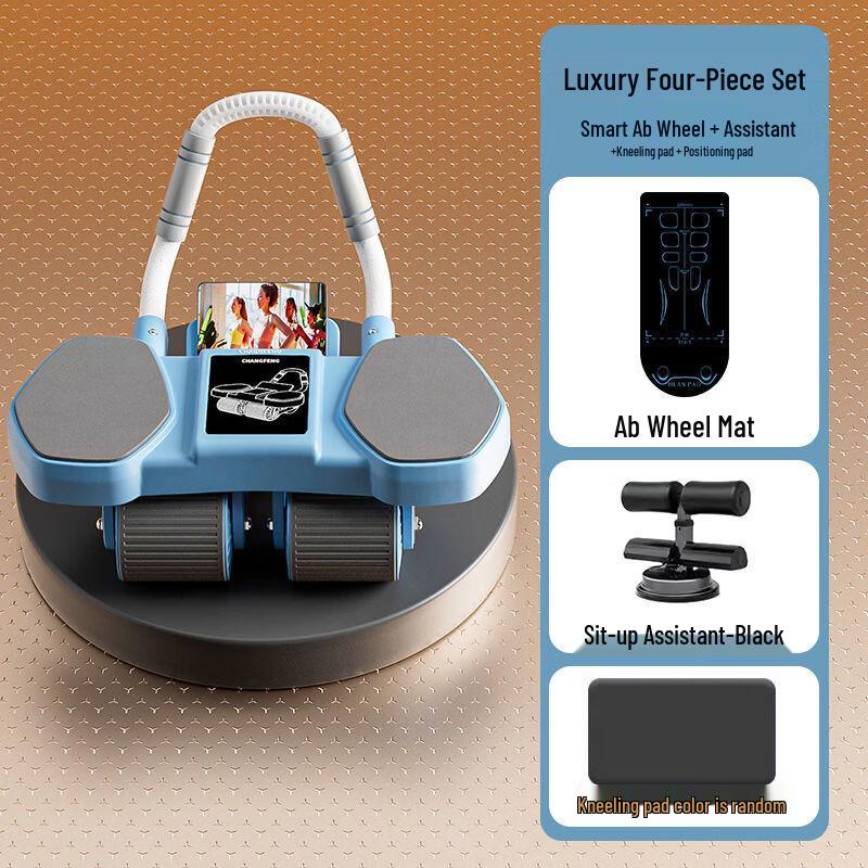 

Automatic Rebound 4-Wheel Abdominal Roller