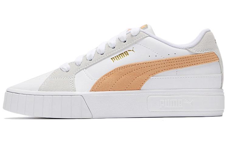 PUMA Cali Star Mix Shoes For White/Pink Women s 380220-01 38.5