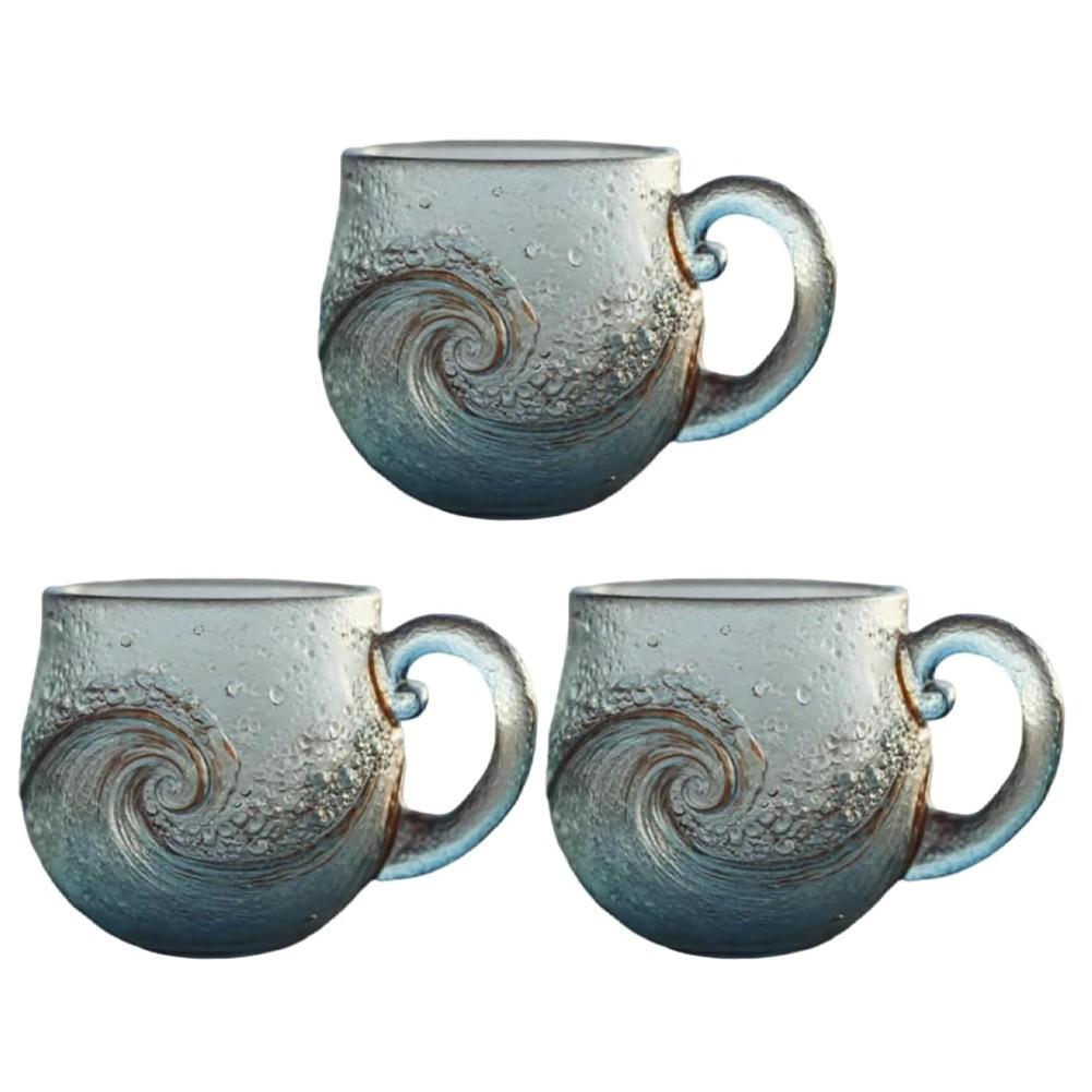 

Handcrafted Drinkware Sea Glass Mug Handblown Craftsmanship 3