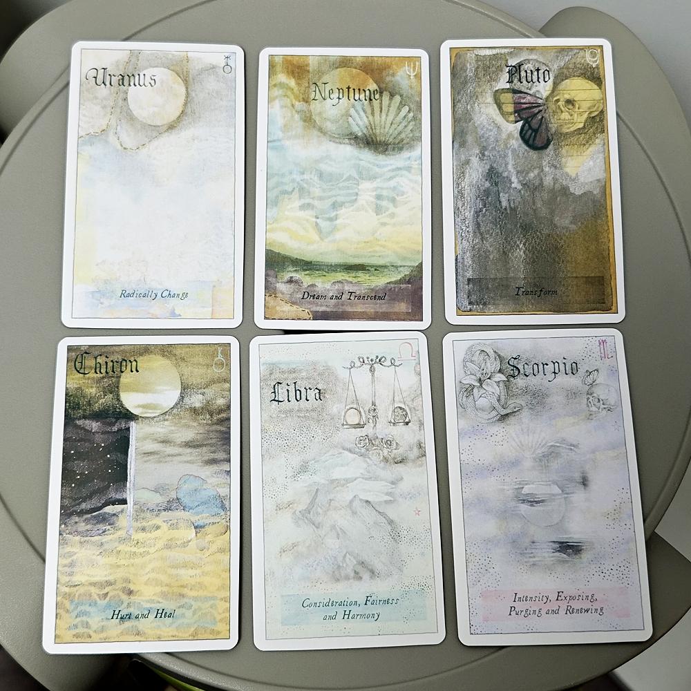 Heavenly Bodies Astrology Oracle Deck: 51 Cards Comprised of The Planets, Zodiac, The Houses, The Major Aspects 10.3*6cm