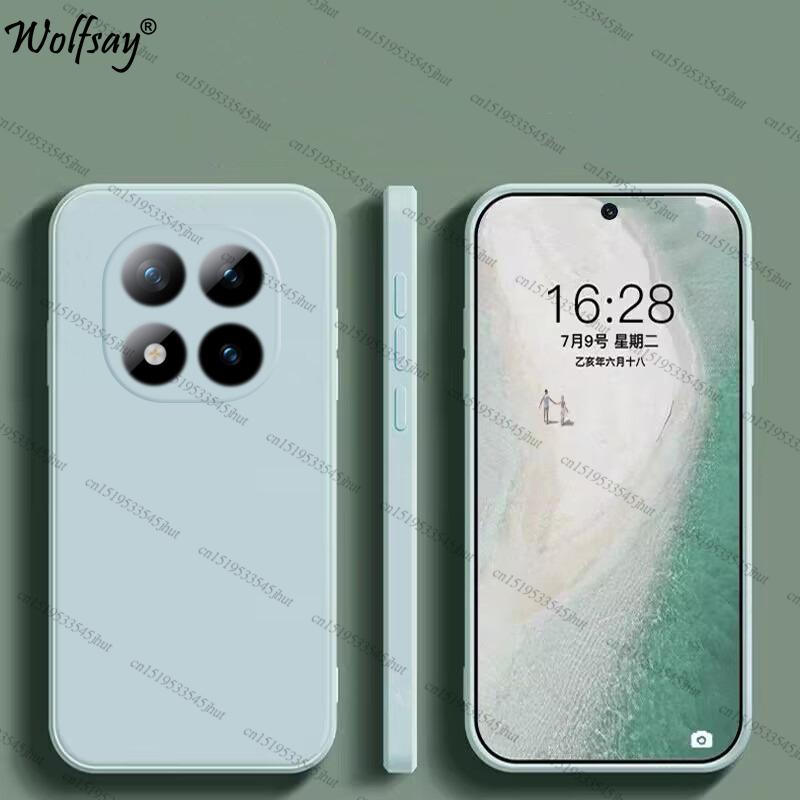 Case For Redmi Note 15 Pro Case Soft Original Liquid Silicone Back Case Redmi Note 15 Pro Cover For Redmi Note 15 Pro Plus Funda