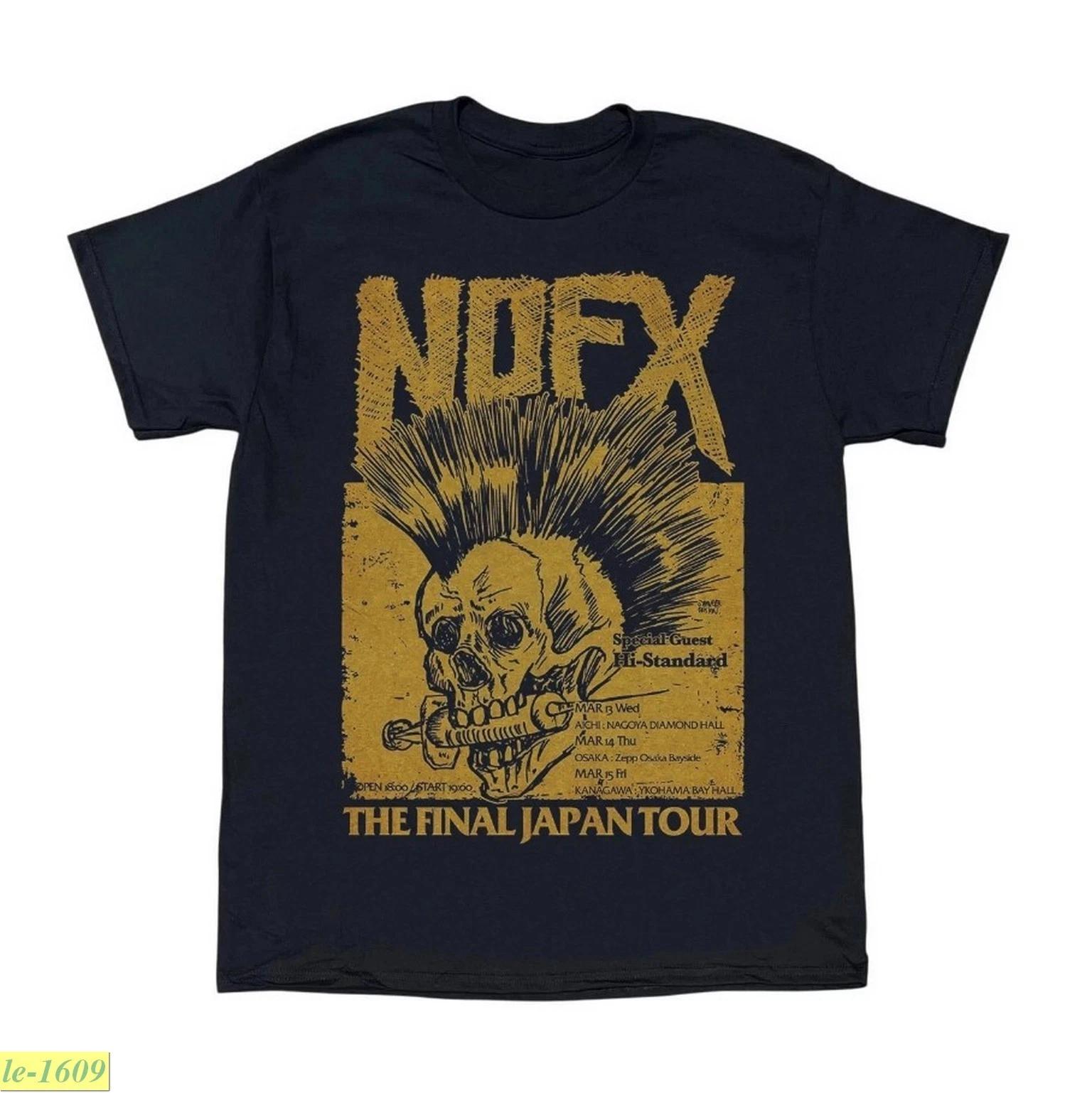 New!! Nofx The Final Japan Tour Black Unisex T-shirt Size S-5XL 3XL