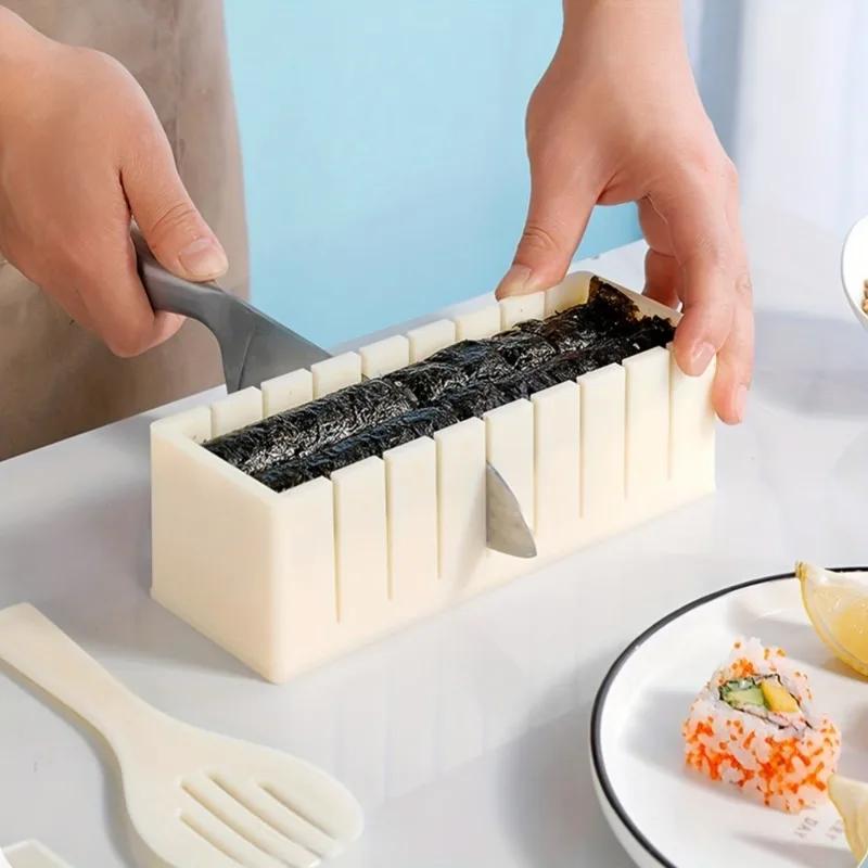 3-teiliges/Set, Sushi-Zubereitungsset, DIY Sushi-Maker, Sushi-Rollen-Maker Reisform, Bento-Zubehör, Heimküchenwerkzeuge