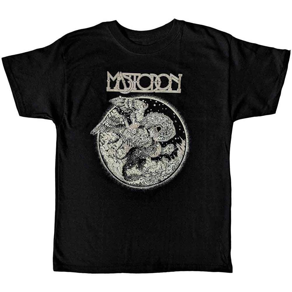 Mastodon Kids T Shirt Griffin Band Logo Official Black Ages 5-14 yrs S XL
