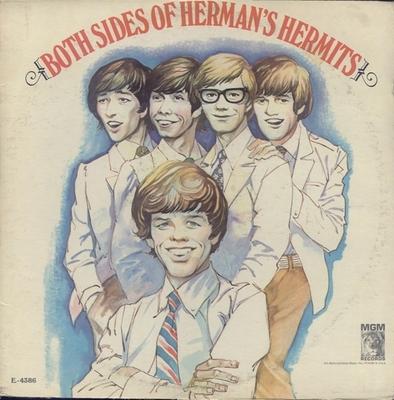 LP-skiva HERMAN'S HERMITS - Both Sides Of Herman's Hermits E4386 MGM 1966 US Rock Begagnad