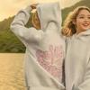 RogueWave Fashion Embroidery Hoodies Casual Loose Sweatshirt